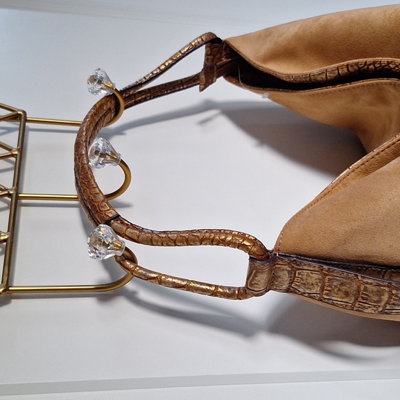 Faux Seude Boho tote - Picture 3 of 12